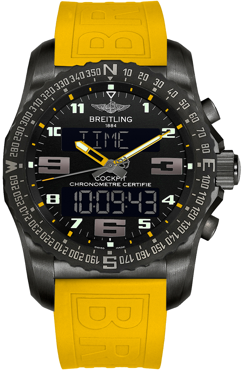 Review Breitling Cockpit B50 VB5010A4/BD41-242S replica watches - Click Image to Close